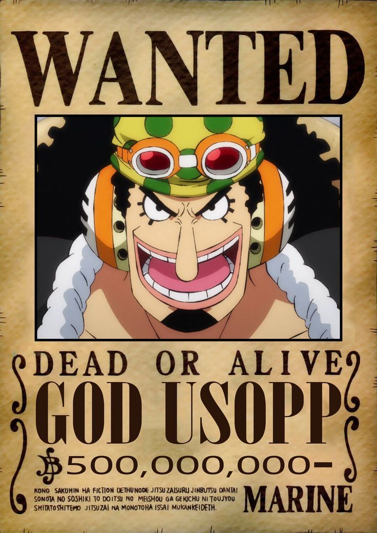 One Piece Bounty Wanted Posters 160+ in High-quality print design