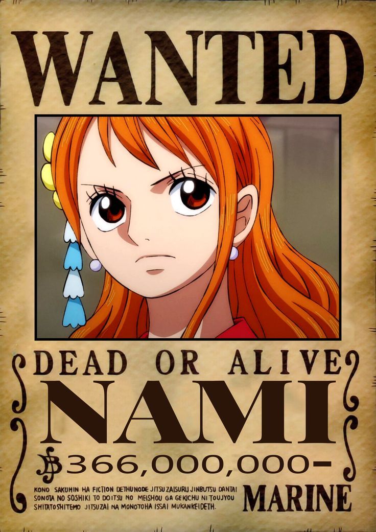 One Piece Bounty Wanted Posters 160+ in High-quality print design